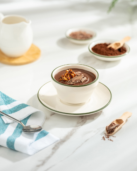 Çikolatalı Şekersiz Puding