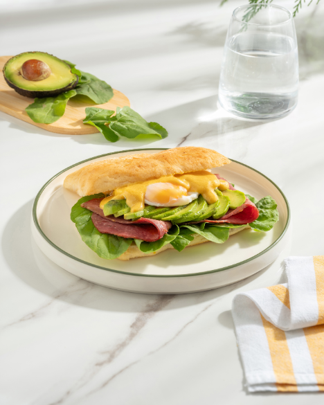Ciabatta Egg Benedict