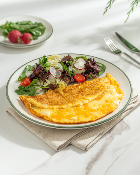 Üç Peynirli Omlet