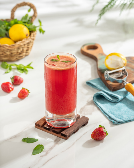 Çilekli limonata
